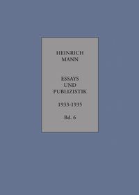 Produktbild: Essays und Publizistik