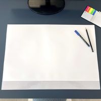 Produktbild: Scriptum Schreibtischunterlage weiss DIN A2 blanko, Malunterlage aus Papier zum Abrei&szlig;en 2er Set mit je 25 Blatt, 59,4 x 42 cm