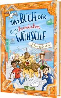 Produktbild: Das Buch der (un)heimlichen W&uuml;nsche 4: Echte Sp&uuml;rnasen