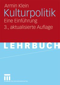 Produktbild: Kulturpolitik