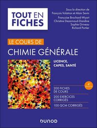 Produktbild: Le cours de chimie g&eacute;n&eacute;rale : licence, Capes, Pass