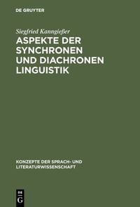 Produktbild: Aspekte der synchronen und diachronen Linguistik