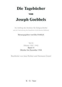 Produktbild: Oktober - Dezember 1944