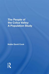 Produktbild: The People Of The Colca Valley