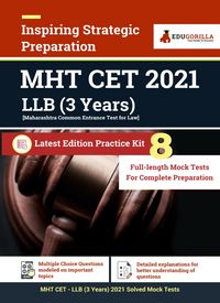Produktbild: Maharashtra Common Entrance Test [MAH CET] LLB UG (3 Year) Exam 2021