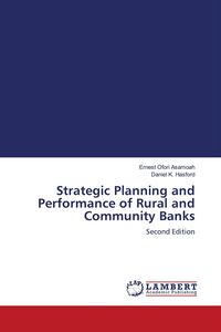 Produktbild: Strategic Planning and Performance of Rural and Community Banks