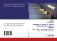 Produktbild: Analysis of delays in Indian real estate construction projects