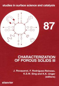Produktbild: Characterization of Porous Solids III