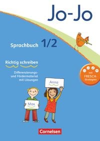 Jo-Jo Sprachbuch - Aktuelle allgemeine Ausgabe. 1./2. Schuljahr - Fresch-Arbeitsblock