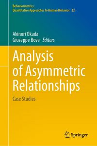Produktbild: Analysis of Asymmetric Relationships