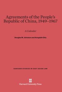 Produktbild: Agreements of the People's Republic of China, 1949-1967