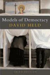 Produktbild: Held, D: Models of Democracy