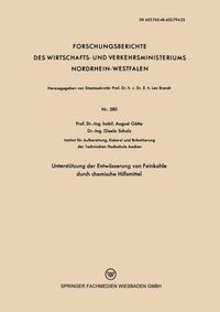 Produktbild: Unterst&uuml;tzung der Entw&auml;sserung von Feinkohle durch chemische Hilfsmittel