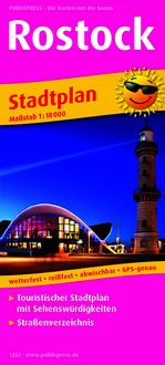 Produktbild: Rostock. Stadtplan 1:16 000