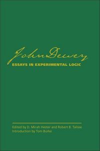 Produktbild: Dewey, J: Essays in Experimental Logic