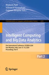 Produktbild: Intelligent Computing and Big Data Analytics