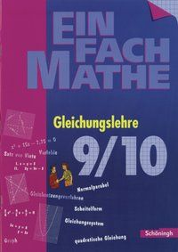 Produktbild: EinFach Mathe/Gleichungslehre 2