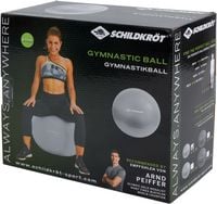 Produktbild: GYMNASTIKBALL 55cm, (silver)