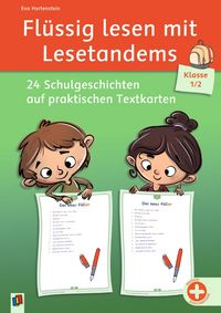 Produktbild: Fl&uuml;ssig lesen mit Lesetandems &ndash; 24 Schulgeschichten, Klasse 1/2