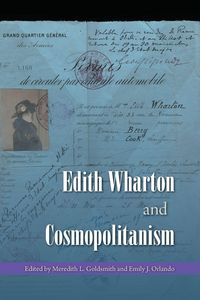 Produktbild: Edith Wharton and Cosmopolitanism