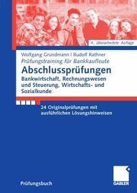 Produktbild: Abschlusspr&uuml;fungen Bankwirtschaft, Rechnungswesen und Steuerung, Wirtschafts- und Sozialkunde