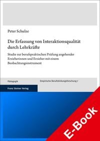 Produktbild: Die Erfassung von Interaktionsqualit&auml;t durch Lehrkr&auml;fte