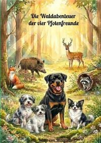 Produktbild: Die Waldabenteuer der vier Pfotenfreunde