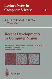 Produktbild: Recent Developments in Computer Vision