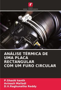 Produktbild: An&aacute;lise T&eacute;rmica De Uma Placa Rectangular Com Um Furo Circular
