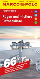 Produktbild: MARCO POLO Freizeitkarte 4 Rügen und mittlere Ostseeküste 1:100.000