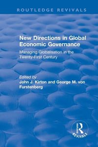 Produktbild: New Directions in Global Economic Governance