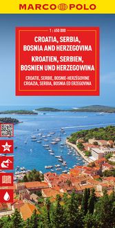 Bild vom Artikel MARCO POLO Reisekarte Kroatien, Serbien, Bosnien und Herzegowina 1:650.000 vom Autor 