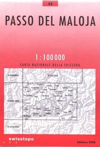 Bild vom Artikel Swisstopo 1 : 100 000 Passo del Maloja vom Autor 