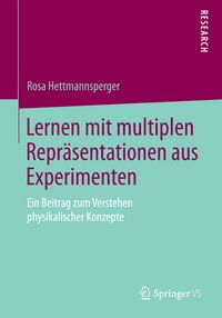Produktbild: Lernen mit multiplen Repr&auml;sentationen aus Experimenten