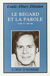 Produktbild: Le regard et la parole tome 6