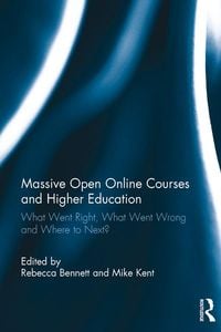Produktbild: Massive Open Online Courses and Higher Education