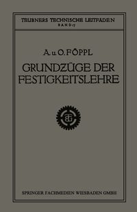 Produktbild: Grundz&uuml;ge der Festigkeitslehre