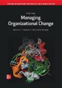 Produktbild: Managing Organizational Change: A Multiple Perspectives Approach ISE