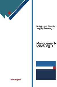 Produktbild: Managementforschung