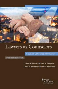 Produktbild: Binder, D: Lawyers as Counselors, A Client-Centered Approach