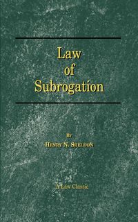 Produktbild: Law of Subrogation