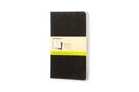 Produktbild: Moleskine Cahier, L/A5, 3er Set, Blanko, Kartoneinband, Schwarz