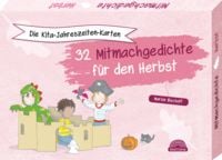 Produktbild: Die Kita-Jahreszeiten-Karten: 32 Mitmachgedichte f&uuml;r den Herbst