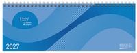 Produktbild: Tischkalender quer Professional Colourlux 2027 blau