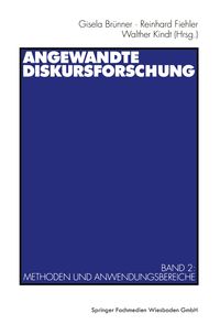Produktbild: Angewandte Diskursforschung