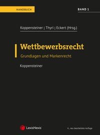 'Wettbewerbsrecht - Band 1' Von 'Hans-Georg Koppensteiner' - Buch ...