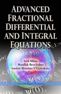 Produktbild: Advanced Fractional Differential & Integral Equations