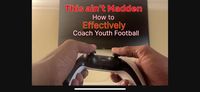 Produktbild: This Aint Madden: How To Effectively Coach Youth Football