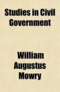 Produktbild: Studies in Civil Government