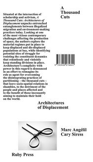Produktbild: A Thousand Cuts: Architectures of Displacement